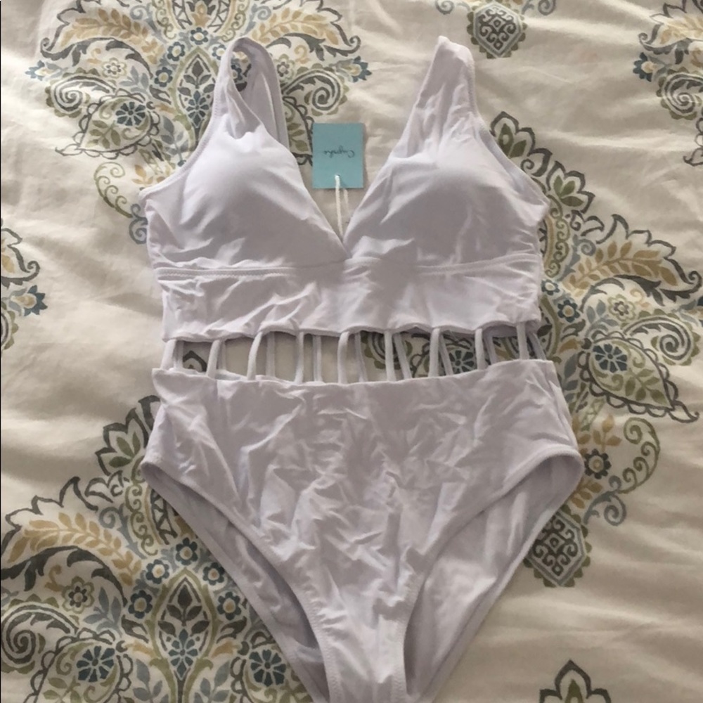 white one piece